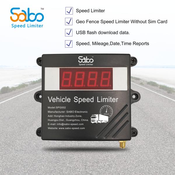 2km/h Electronic Diesel Patrol Engines GPS Speed Limiter