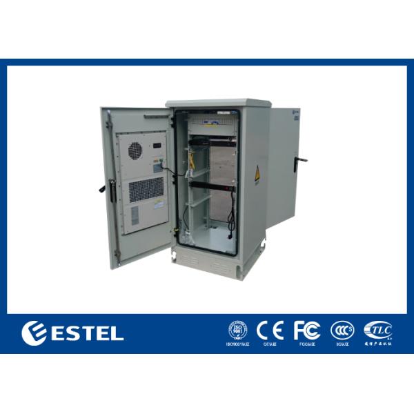IP65 26U Outdoor Telecom Cabinet 19 Telecom Rack With Monitory Unit