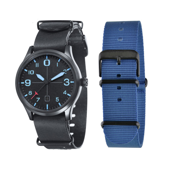 Fashion sport japanese quartz movement watch waterproof for men / Custom logo