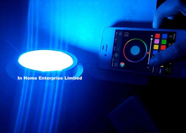 Luz subaquática de aço inoxidável dos barcos do diodo emissor de luz de IP68 Bluetooth impermeável