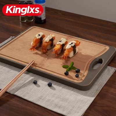 The Household Skid Proof Plastic Cutting Board With Waterproof Groove Is Easy To Clean Waterproof And Moisture-Proof