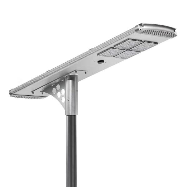 60 Watt Solar Powered Outdoor Street Lights Lithium Battery 42AH/12.8V With Carmon