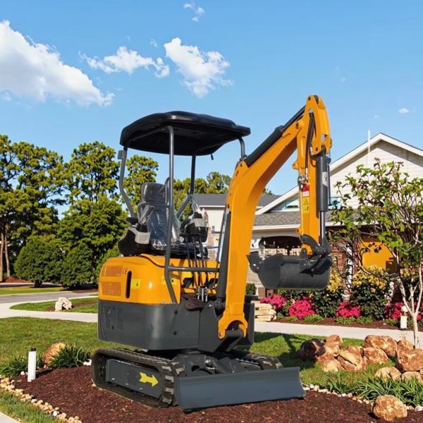 Compact Structure 2 Ton Mini Excavator Machine Micro Digger With Kubota Engine