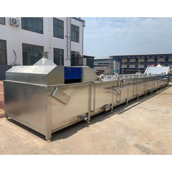 Manufacturing Plant Automatic Steam Water Immersion Pasteurization Tunnel for Long Service Life