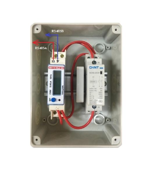 Electricity Meter with MID Certificate Measuring Energy Range 0-99999.9 KWh
