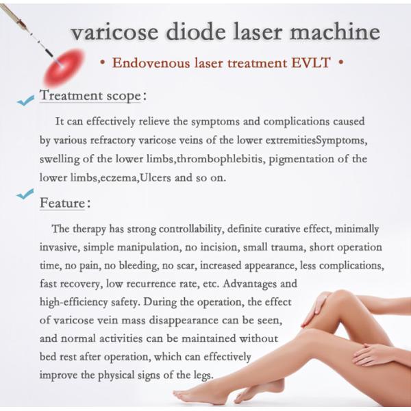 Big power 1470nm diode laser vascular removal  venoclisis laser evlt lipolysis