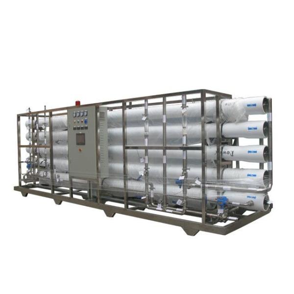 PLC Brackish Water Treatment System , UPVC Brackish Water Desalination Plant