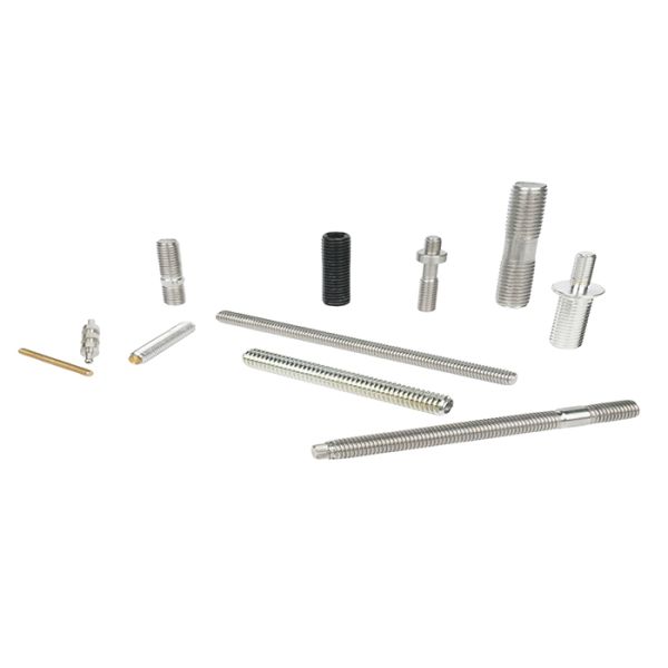 OEM Stainless Steel SS316 SS316L 410 A2 A4 Plain Polished Full Thread Stud Metal Bolt With Hole DIN976 DIN938
