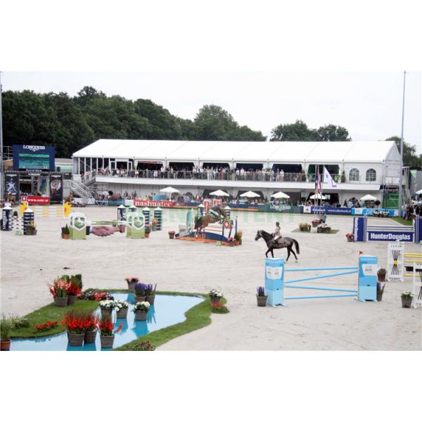 Outside Big Sport Specical Event Tent Racecourses 5000 People Wind Resistance