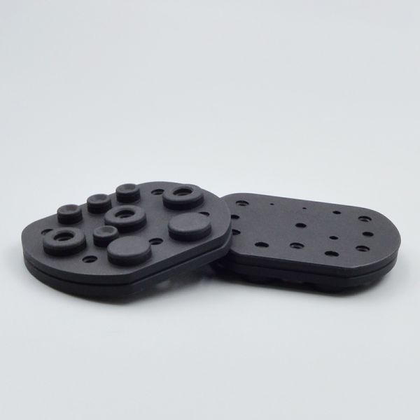Professional Custom Silicone Pads/Nozzle Pads, Custom Silicone Irregular Products