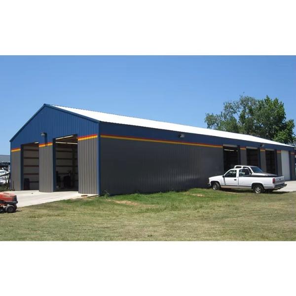 Estilo de Design Industrial Robusto Estrutura Prefabricada de Aço Armazém Oficina e Showroom