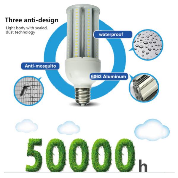IP65 Warehouse Highbay / Street Light use E39 Corn Led Lamps Bulb IP65 AC100Voly - 300V