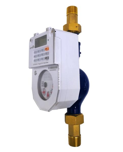 DN15 residencial R160 STS pagou antecipadamente o medidor de água com corpo de bronze