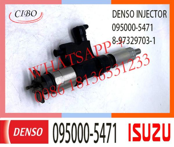 Injetor comum do trilho do bom preço 095000-5470 095000-5471 9709500-547 para a máquina escavadora 4HK1 8973297032 8-97329703-0 de Isuzu/JCB