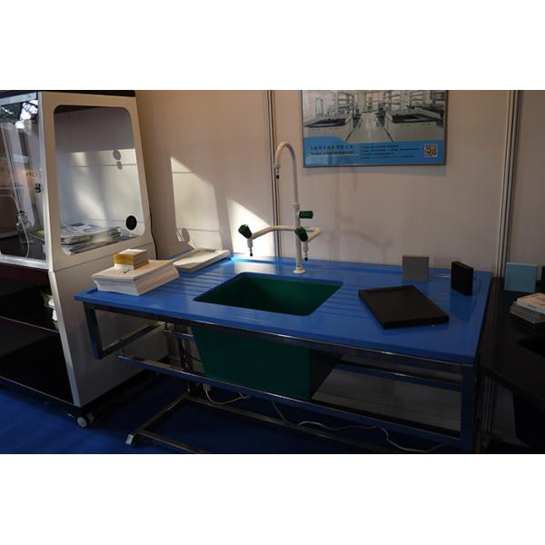 Chemical resistance epoxy lab countertops black color for pharma companies