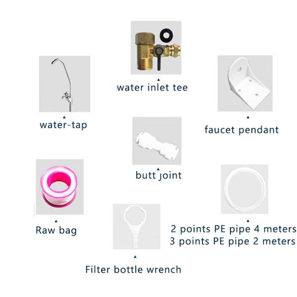 Water Purifier Machine Undersink Alkaline Mineral Water Filter Machine Domestic Ro Water Purifier