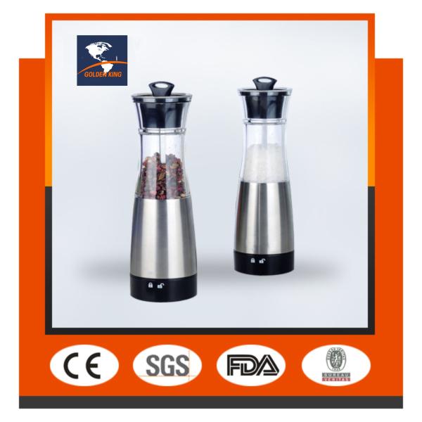 High quality Stainless Steel  Electric Gravity-control Pepper Mill/Grinder GK-20