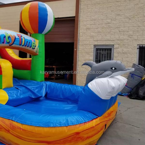 Shipping by Sea Air or Express Enjoy Outdoor Fun with 2024 26ft Commercial PVC Inflatable Rainbow Slide