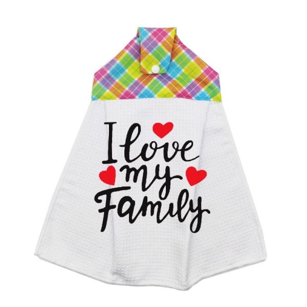 Waffle Polyester Sublimation Hand Towel Blanks For Kitchen And Bathroom