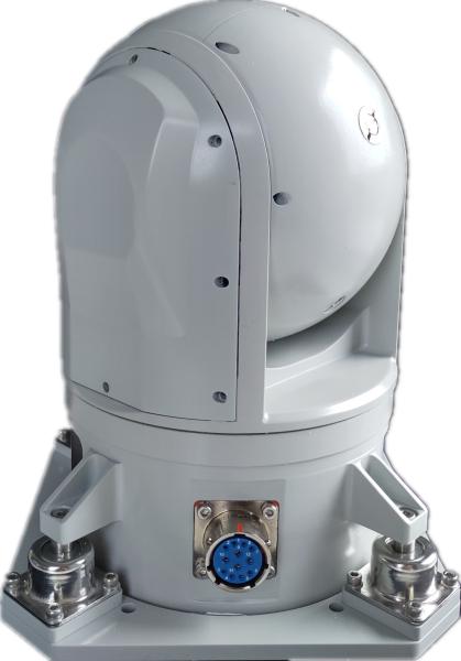 Conception et interface standard scellées, cardan 1920x1080 EO/IR pour le bateau téléguidé avec biaxial