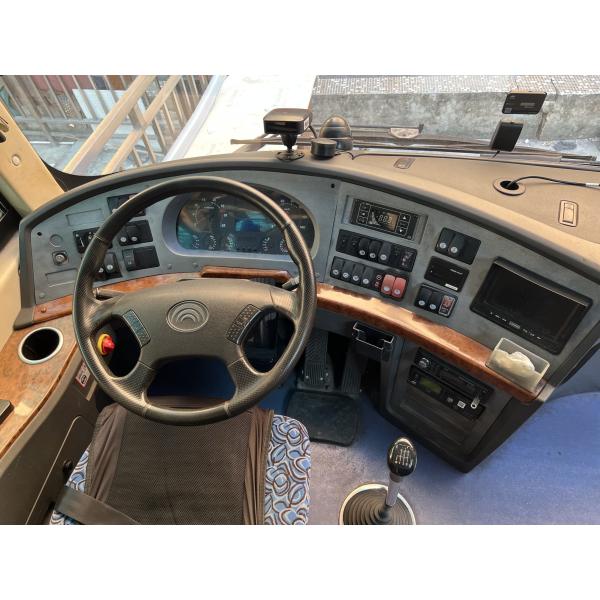 Transmissão manual Autocarros pré-propriedade 47 lugares Euro 4 LHD Autobus turístico de segunda mão