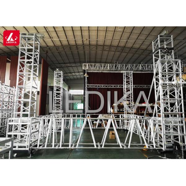 Safety Aluminium Alloy Truss Stage Studio Lighting Truss For Concerts