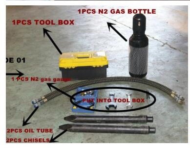 Верхний тип управление давления масла выключателя экскаватора 38T 165mm конкретное