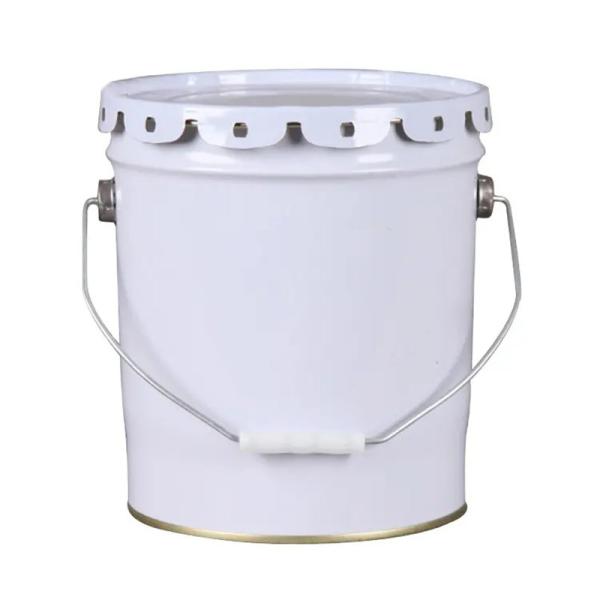 Heavy Duty Iron Seed Bucket Iron Buckets With Customized Logo And Drainage Holes
