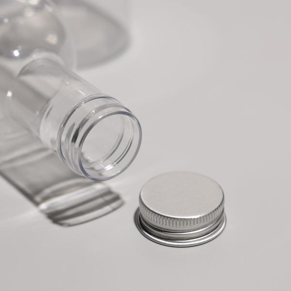 OEM Tight Sealing Plastic PET Bottle Round Shape With Screw On Lid