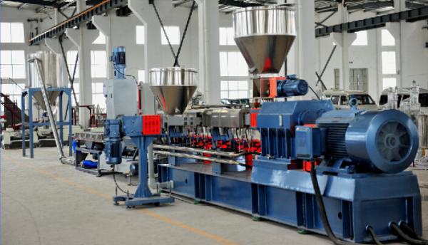 High Efficient Plastic Pelletizing Equipment , Plastic Recycling Granulator Machine