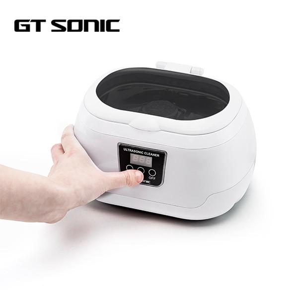 ROHS Digital Ultra-sônico Jewelry Cleaner 600ml SUS304 Tanque 43KHz 35W
