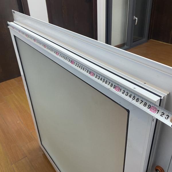 Customized Aluminum Glass Windows Fixed Double Glass Aluminium Windows 1.2mm Frame