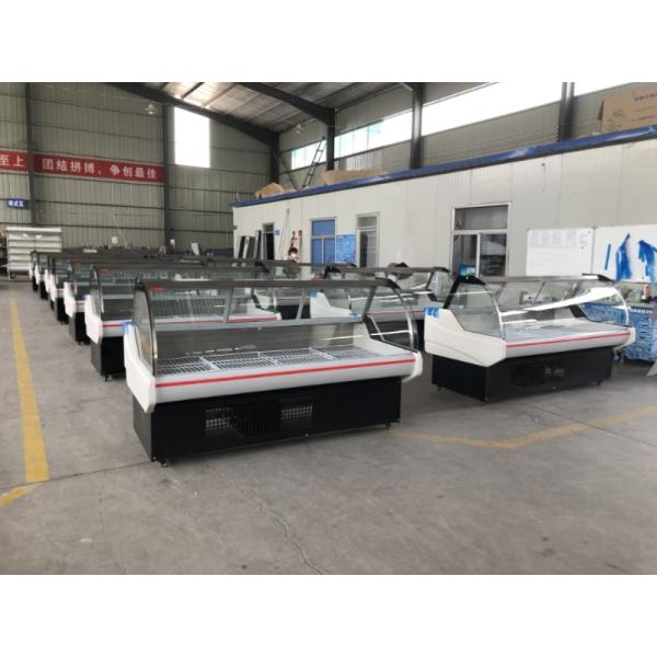 304 Stainless Steel Butcher Display Fridge 1.5m 2 To 8 Degree