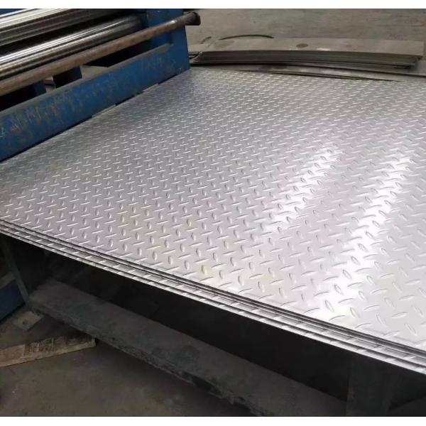 304 Decorative Stainless Steel Sheet 316 Ss Embossed Anti Skid Steel Plate For Stair Pedals