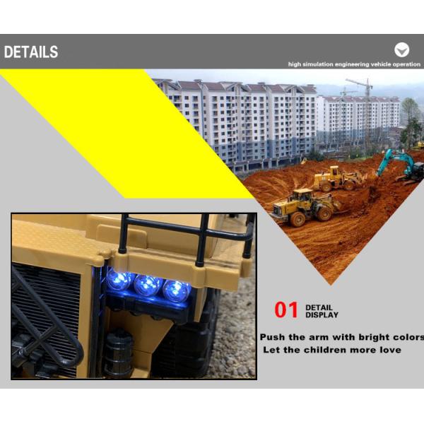 Remote-Controlled Dump Truck 1 8 Scale for Children's Toy Collection and Playtime