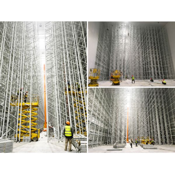 Cold Storage Warehouse Pallet Stacker Crane ASRS Logistics Center Automatic Storage And Retrieval System