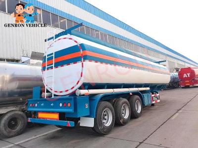 40000 Liters Liquid Tanker Trailer FUWA 13T Axle Fuel Tank Trailer