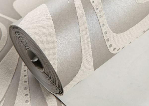 Nonwoven Modern Removable Wallpaper For Bedding Room With Foam