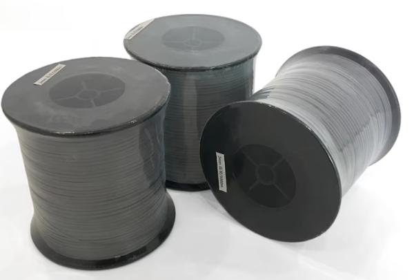 Industrial Sewing Reflective Yarn Silver Reflective Thread For Embroidery Grey Reflective Materials