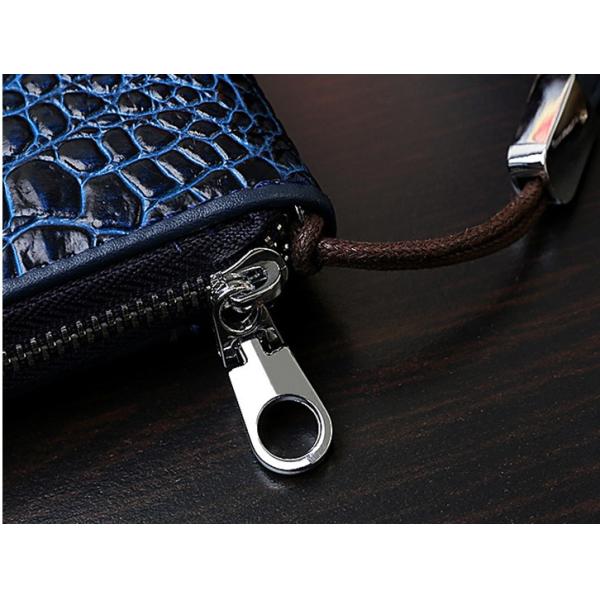Men's 2016 new European and American crocodile pattern purse fashion trends temperament Men's hand