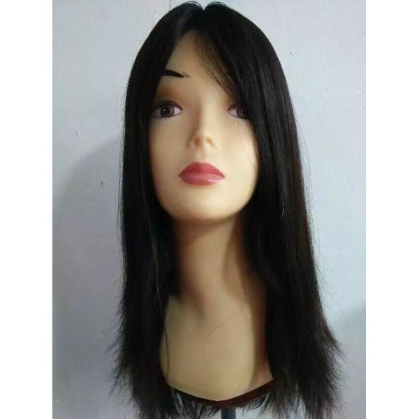 Factory Supplier 100% 8A Virgin European Human Hair Jewish Wigs ,14Inch Human Hair Wig