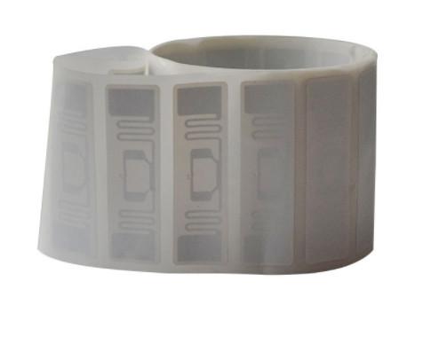 UHF RFID Label Tag Custom LAB8017  8 Chip White Color Coated