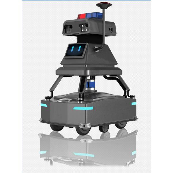 Radius 0 Security Patrol Robot Four Wheel Face Recognition Robot 16 Wire Lidar