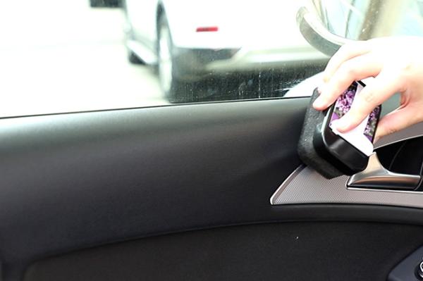 Instant Dashboard Brilho Esponja Carro Cockpit Silicone Limpeza Esponja Dressing Applicator Fresco Fragrância