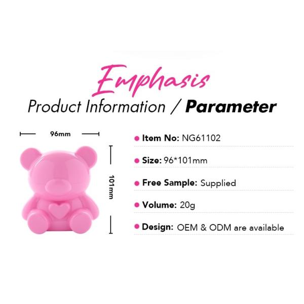 Cute Bear Duochrome Eyeshadow Powder Formulated For Children 20g