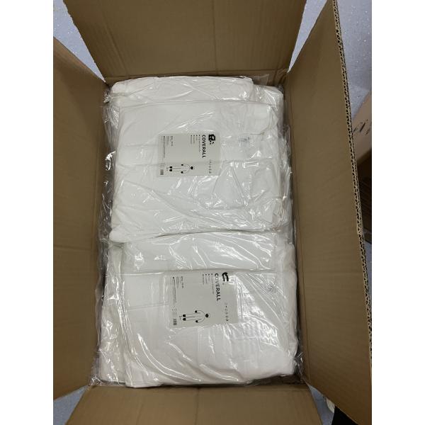 High Quality Disposal Coverall Suit Microporous Disposable Coverall Type 5/6 Disposable Coverall Suit