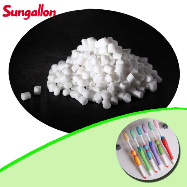 Sungallon Thermoplastic Elastomer TPE Overmolding Granules Raw Material for Toothbrush Pellets Injection Molding