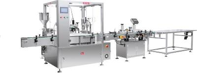Multifunctional Automatic Cosmetic Glass Bottle Filling And Capping Machine
