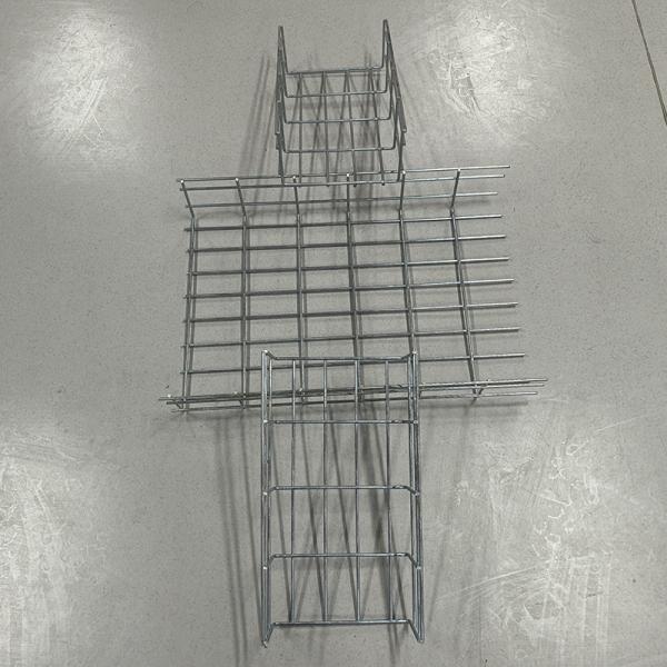 Network Lan Cable Tray Wall Mounted 4 Inches Width  Cable Management Solution