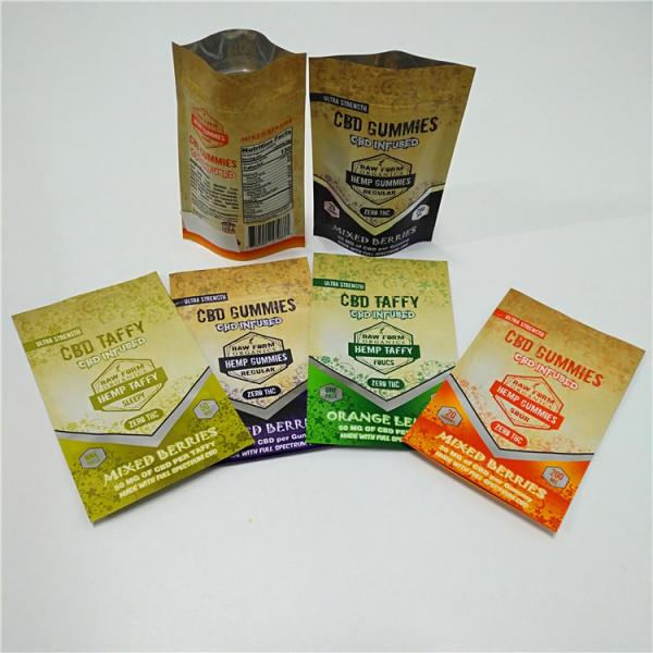  Flower Leaves Seed Edible Gummies Weed Packaging Bags Child Resistant Pouch Incense Stick Packaging